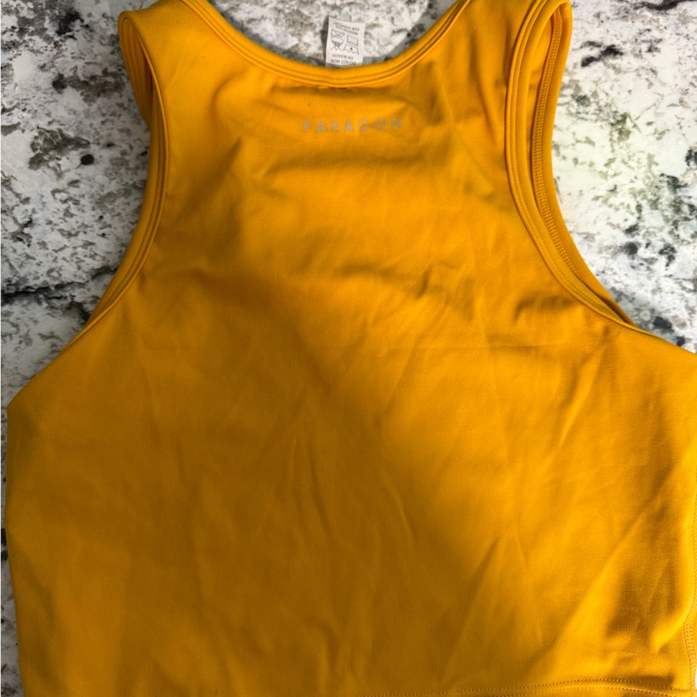 PARAGON Mustard Yellow Tank Top